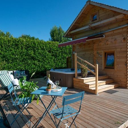 Chalet & Spa Sur La Cote Fleurie Auberville Exteriér fotografie