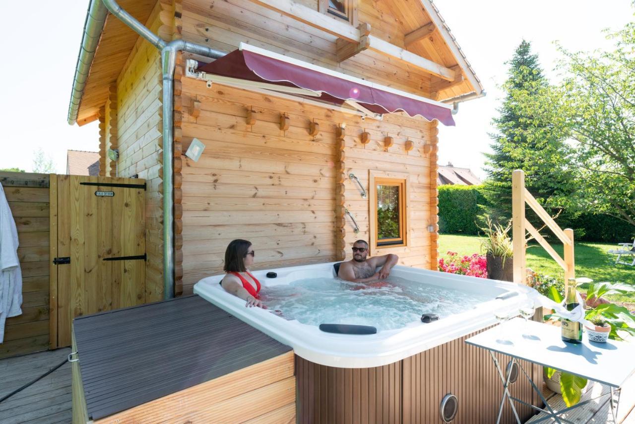 Chalet & Spa Sur La Cote Fleurie Auberville Exteriér fotografie