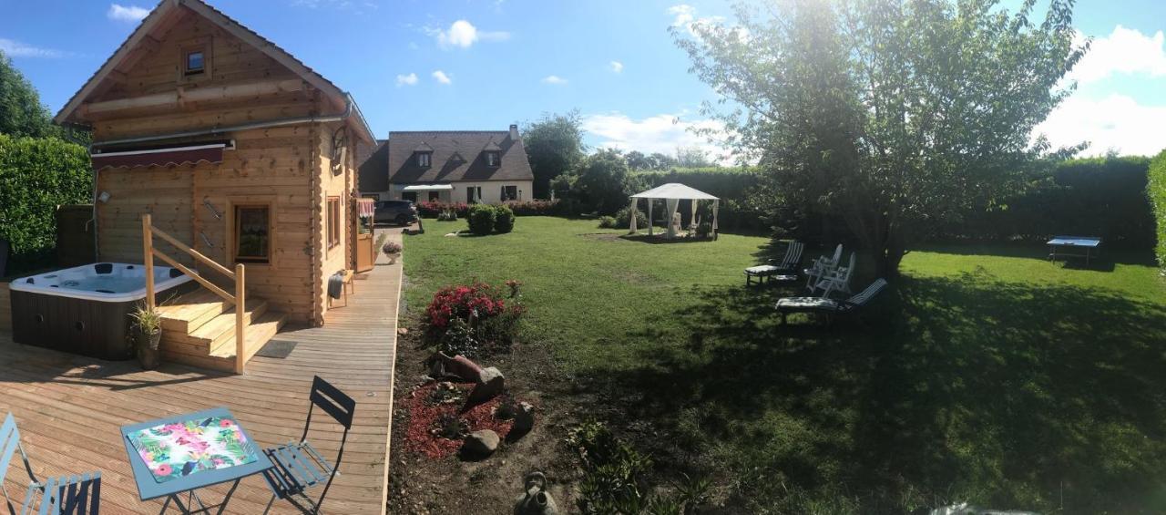 Chalet & Spa Sur La Cote Fleurie Auberville Exteriér fotografie